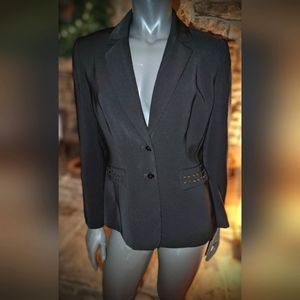 Tahari, Arthur S Levine, Black Blazer. Women's size 10P